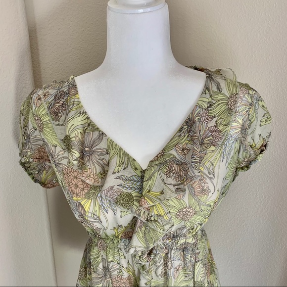 Odille Silk Flutter Flower Spring Green size 6 - Picture 10 of 15